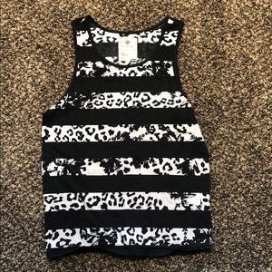 On The Byas Animal Print Tank Top.